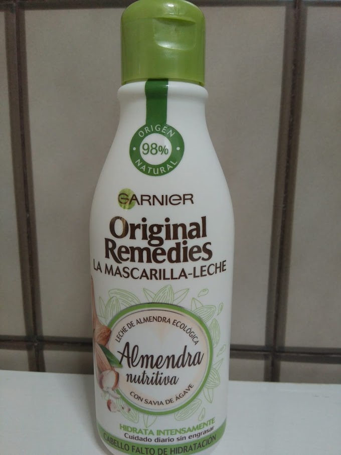 Probando la nueva mascarilla de Garnier