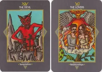 Combinações de Tarot – O Diabo com os Arcanos Maiores