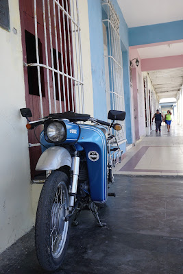 Cienfuegos: Vieille moto en parfait état de marche