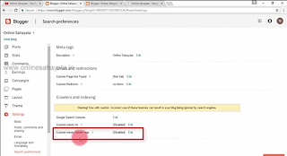 Blog me seo setting kaise kare