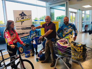 Belfast City Bmx Club at Tesco Bag Packing