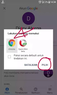 browser  saya rekomendasikan pakai chrome 