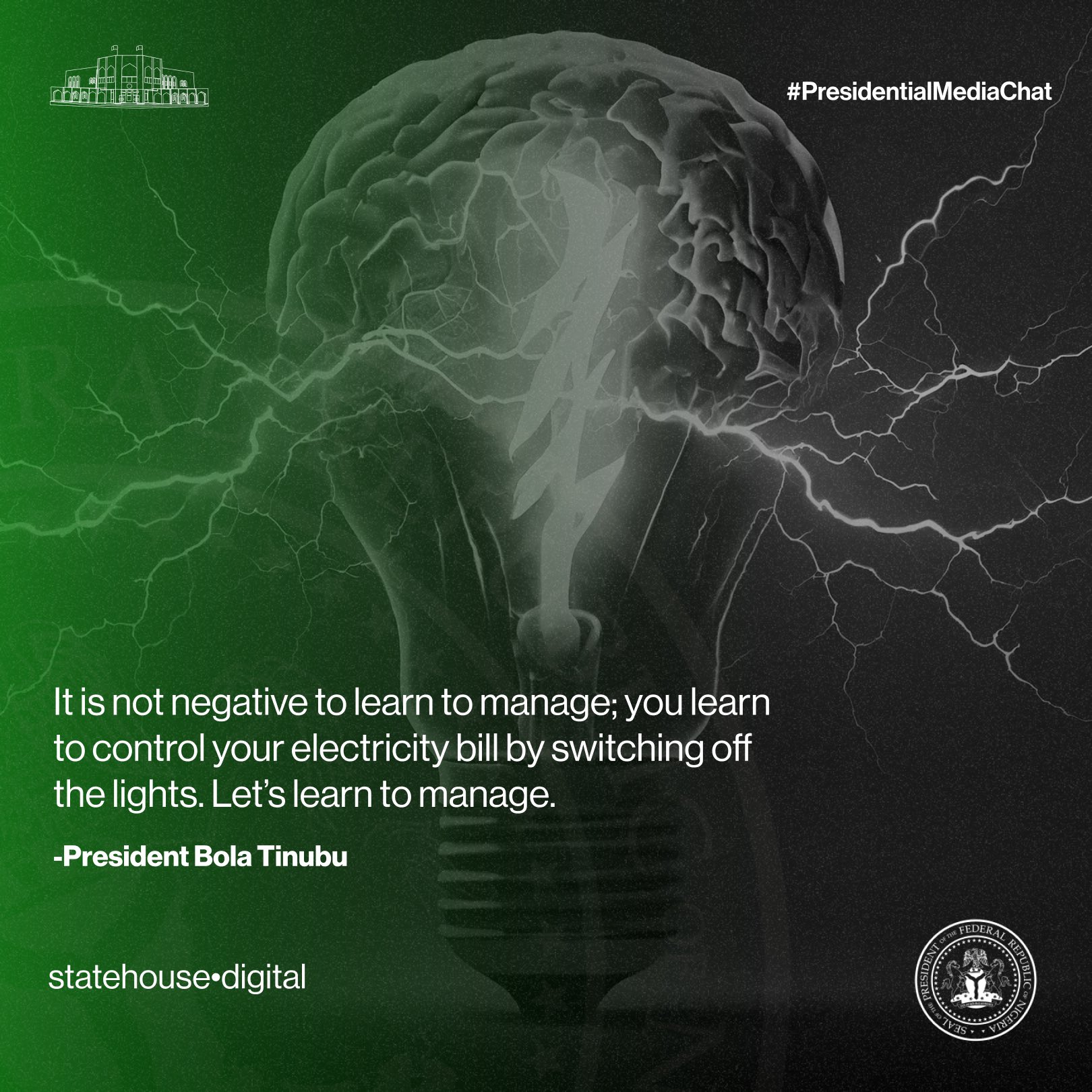 Presidential Media Chat with President Tinubu held on Monday 23 December, 2024