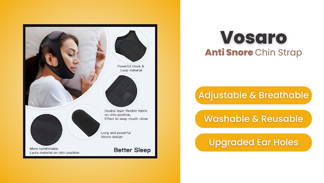 Vosaro Anti Snore Chin Strap