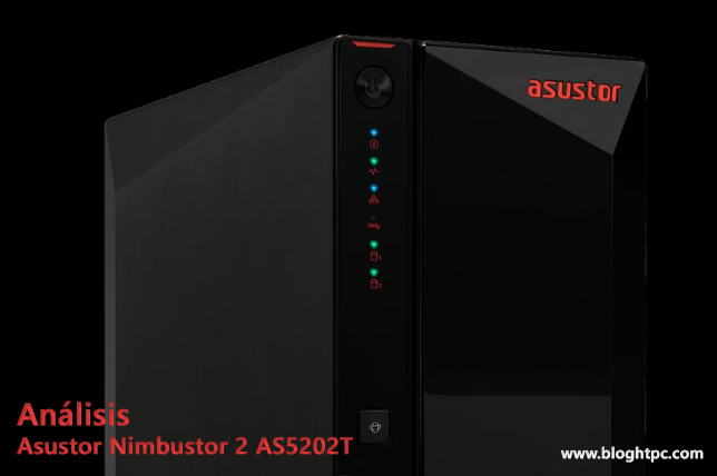 Clic "Análisis NAS Asustor Nimbustor 2" AS5202T