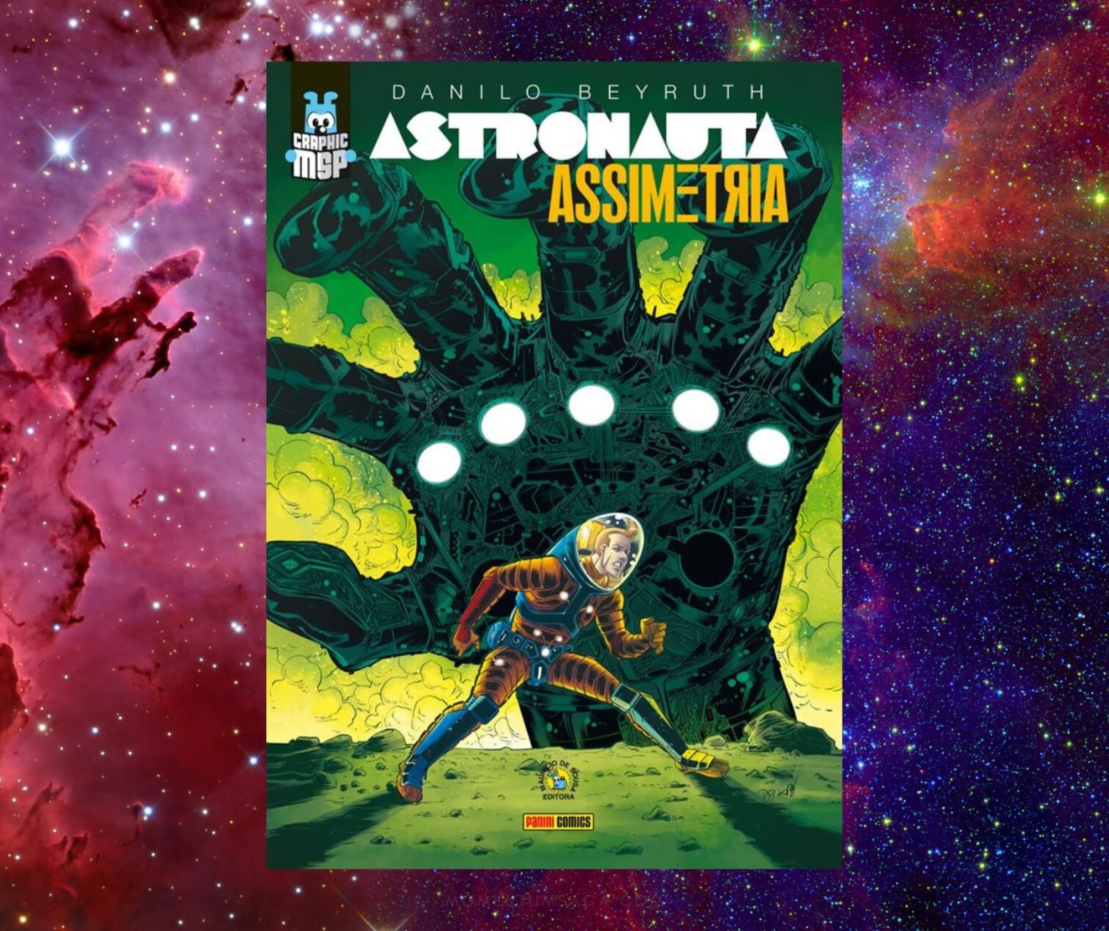 Resenha: Astronauta - Assimetria, de Danilo Beyruth