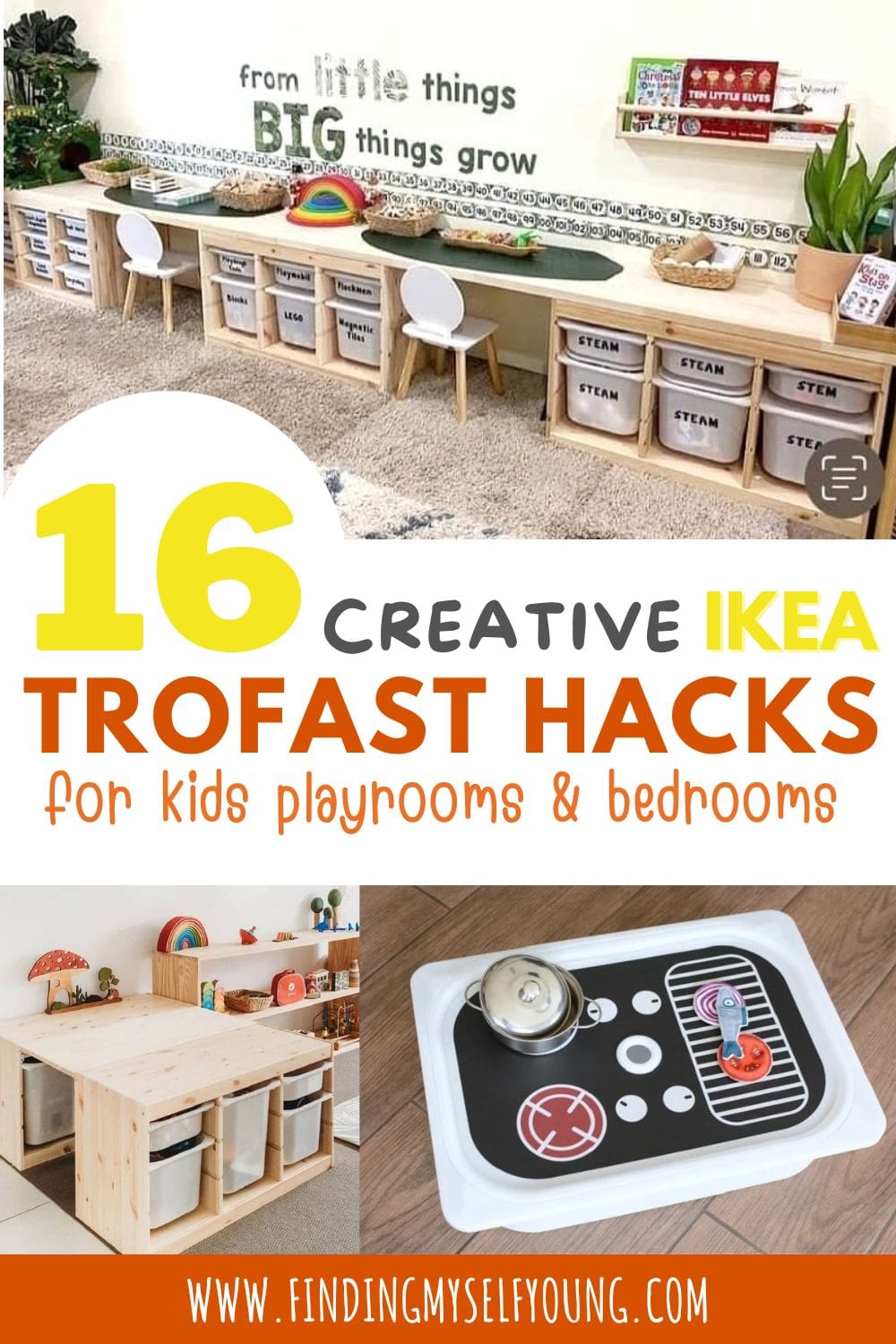 ikea trofast hacks for kids rooms