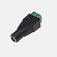2.1mm Socket to Terminal Block Connector