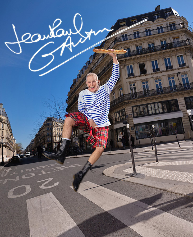 Jean Paul Gaultier Campaign Featuring Alexis Stone.