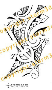 high resolution ribcage tattoos tribal style