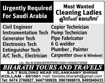 Most wanted jobs for KSA