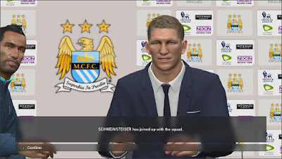 PES 2016 Manchester City Manager Kits Sponsor Set by fifacana