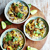 Mushroom Curry Spiced Mushrooms, Zingy Limes & Fluffy Rice