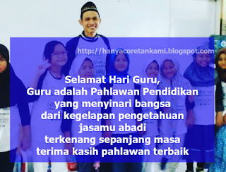 PANTUN DAN UCAPAN SELAMAT HARI GURU YANG TERBAIK