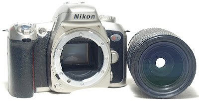 Nikon F75 (Chrome) Body (Boxed) #636, AF Zoom-Nikkor 28-80mm 1:3.5~5.6 D