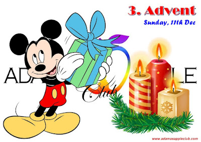 Celebrate the 3. ADVENT with us!