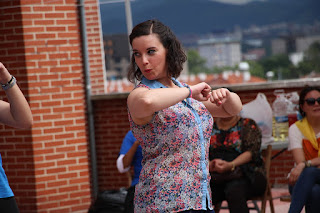 Fiestas hindú de colores en el Día de Rontegi