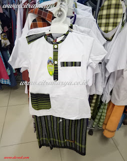 Harga Grosir Baju  Koko  Anak  Set Murah Celana  Sarung  dan 