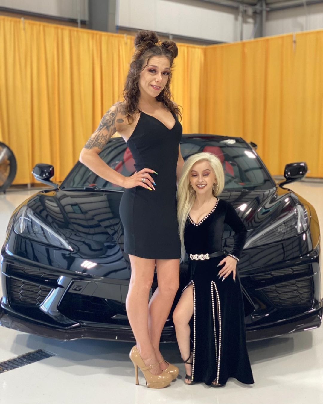 Picture of Tiny Texie and her girlfriend Anastasia Graves
