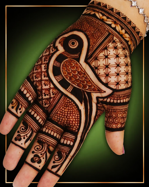 Navratri Special Mehndi Design Simple