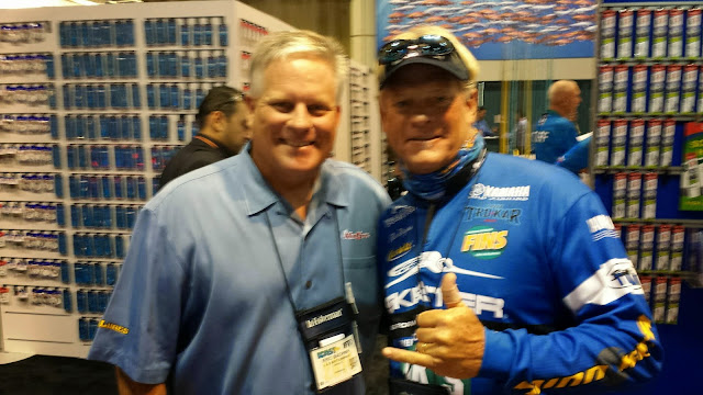 Capt Blair Wiggins and Eric Bachnik at ICAST