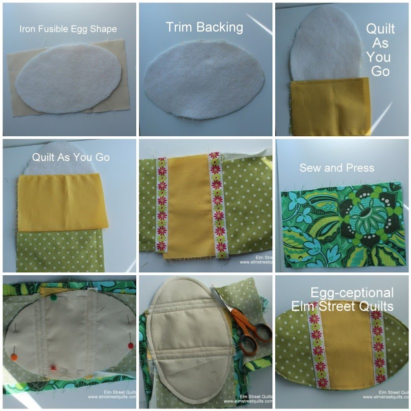 Instructions for making fabric eggs