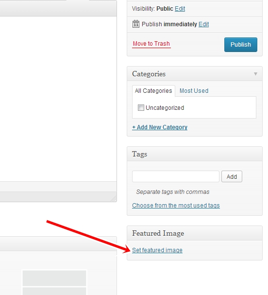 Mengatur atau Menambahkan Featured Image Wordpress