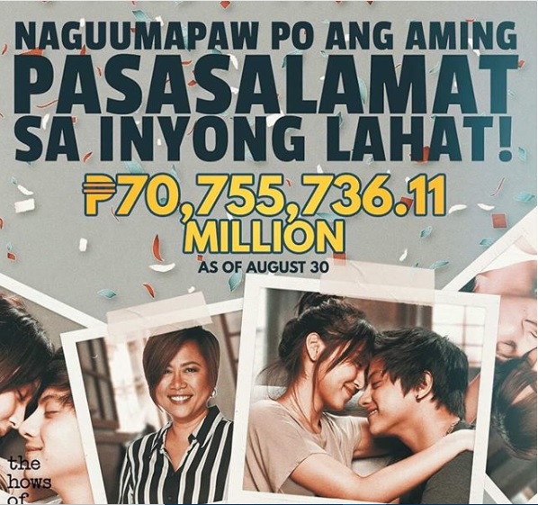 Star Cinema Reveals “Record-breaking” Earning Of “The Hows Of Us” on 1st Screening