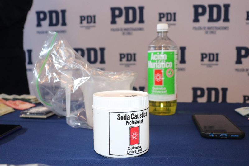 PDI desbarata laboratorio clandestino en Puerto Montt