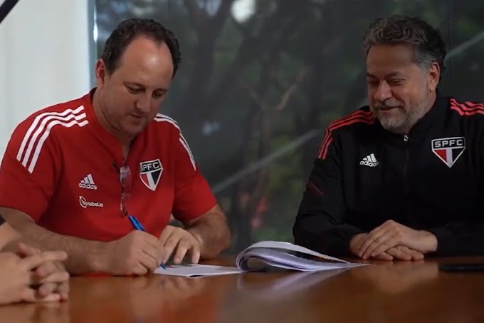 São Paulo renova contrato com Rogério Ceni até o final de 2023