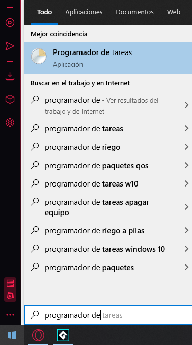 Programador de tareas