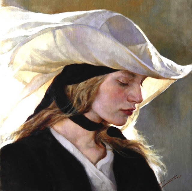 Italian Figurative Painter- "Gianni Strino 1953"