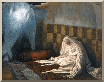 "The Annunciation " -- by James Tissot - PD-1923