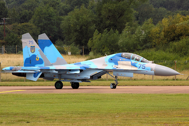 Su-27 flanker takeoff