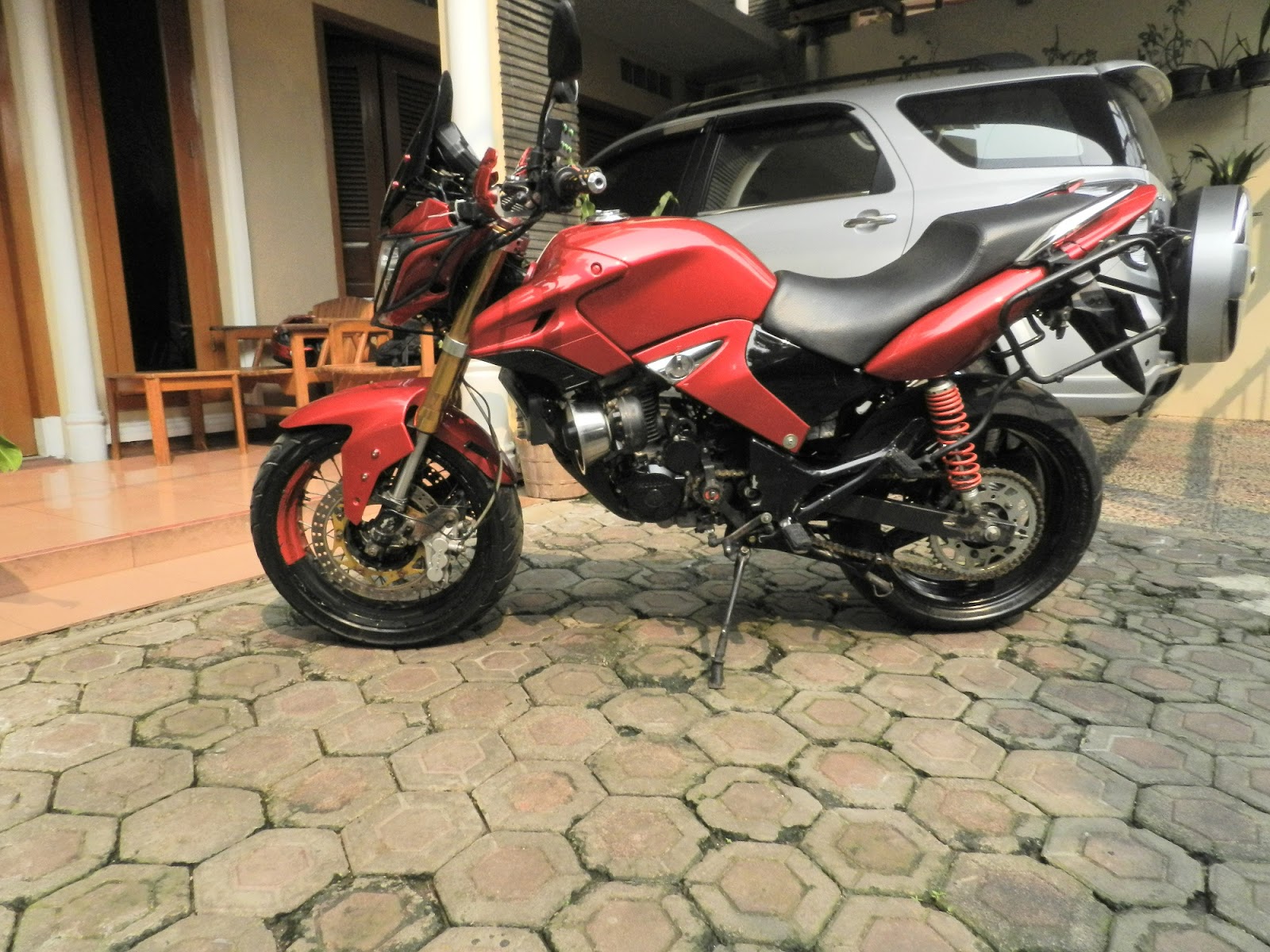 Koleksi Modifikasi Motor Tiger Merah Terlengkap Velgy Motor