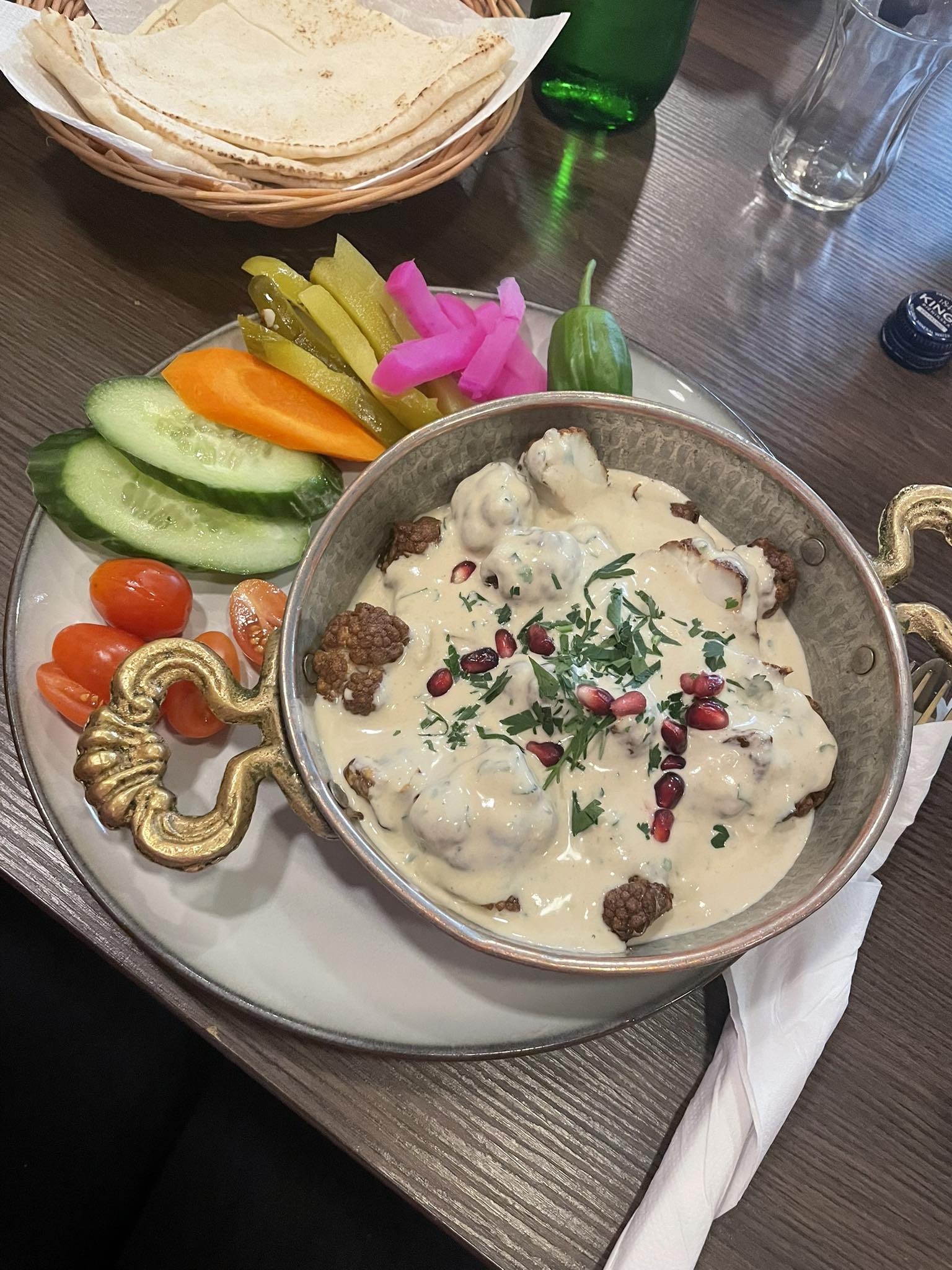 Syryjsko-Jordański brunch w Mazaya Vegan & Vegetarian