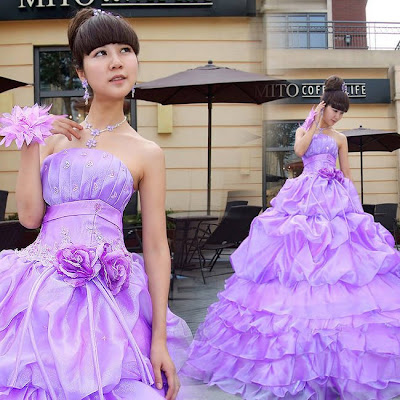 Purple Wedding Dress on Popular Purple Wedding Dress