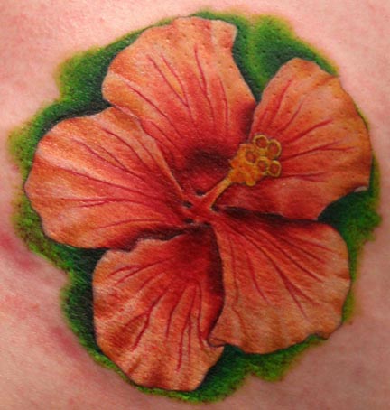 Hibiscus Flower Tattoos