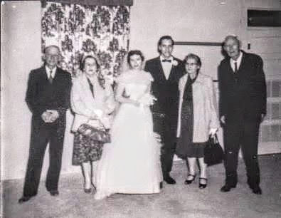 mom and dad's wedding