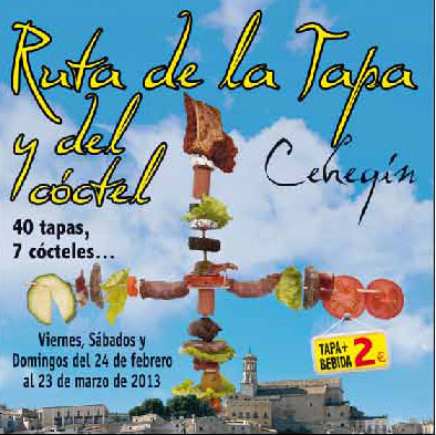 V Ruta de la tapa y el cóctel de Cehegín...