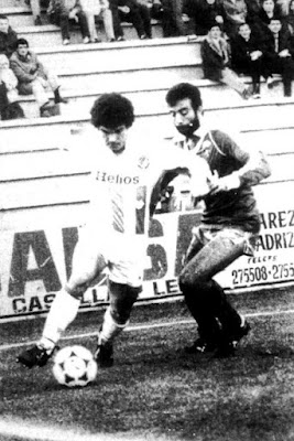 En el Valladolid debutó Onésimo, que regateó una y otra vez a García Cortés. REAL VALLADOLID DEPORTIVO 1 REAL ZARAGOZA C. D. 1. 28/12/1986. Campeonato de Liga de 1ª División, jornada 20. Valladolid, estadio Municipal José Zorrilla.