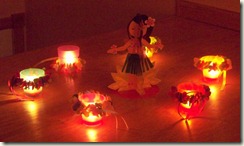 Lullaby Luau decor