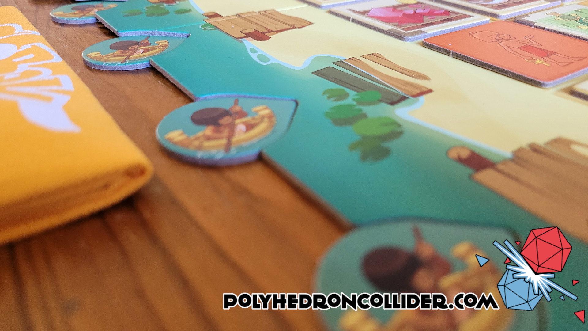 Polyhedron Collider Board Game Review Sobek 2 Players Prioge Tokens