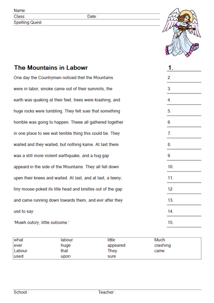 the mountain in labour