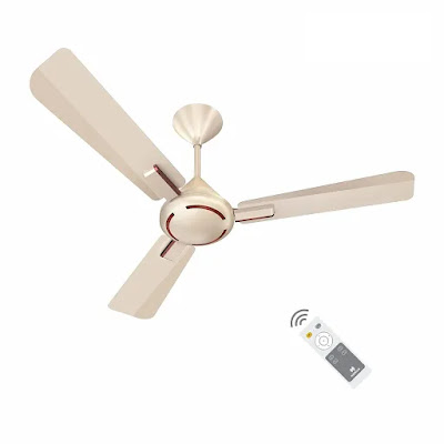 Havells Ambrose Decorative BLDC 1200mm Energy Saving with Remote Control 5 Star Rated Ceiling Fan - Smart Technology Fans