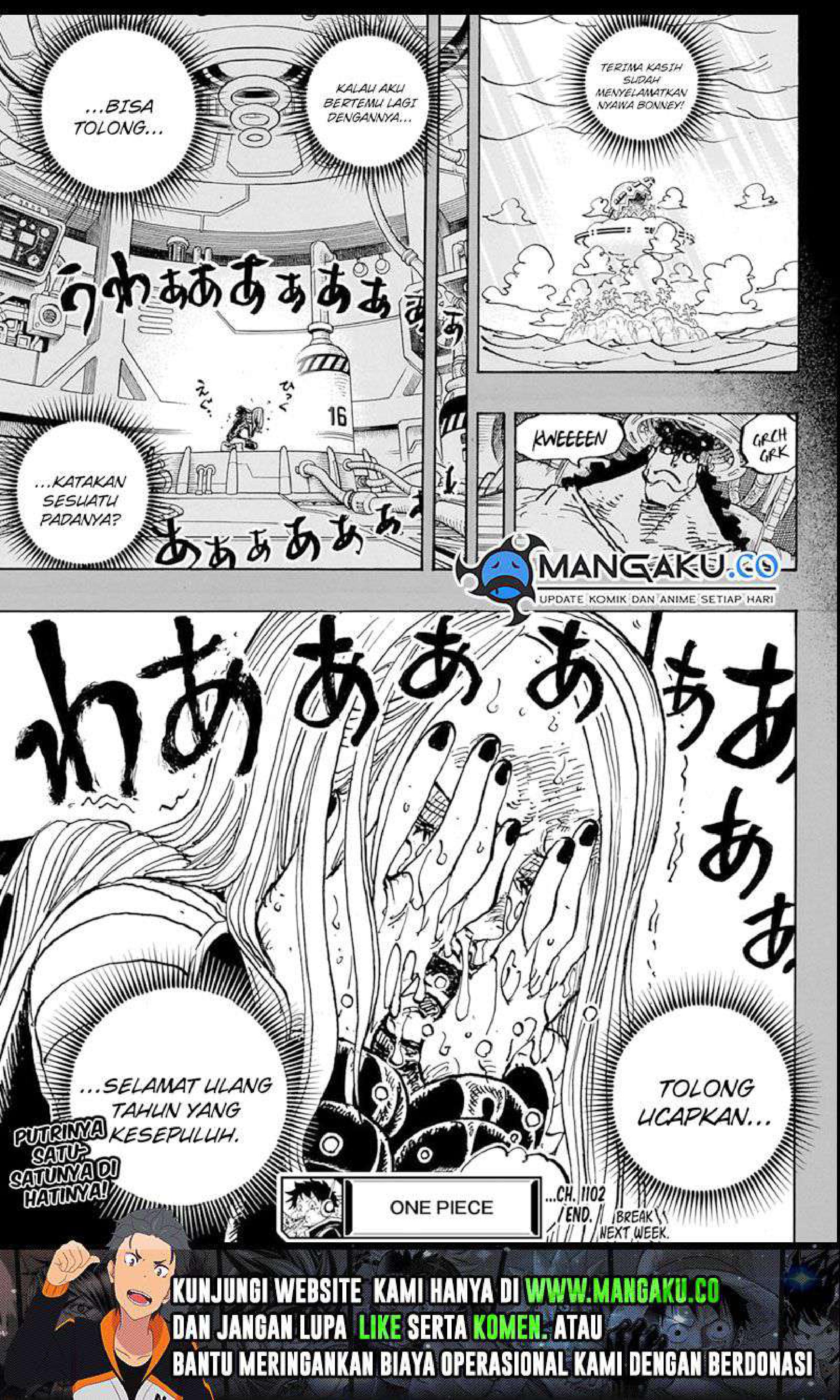 Manga One Piece Chapter 1102 Bahasa Indonesia