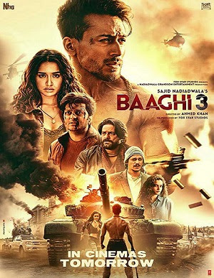 Baaghi 3 2020 Hindi Movie 400MB pDVDRip Download