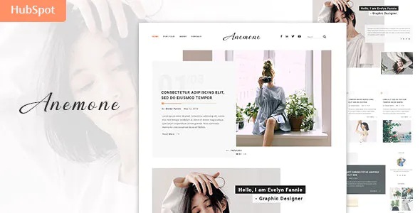 Best Blog and Magazine HubSpot Theme