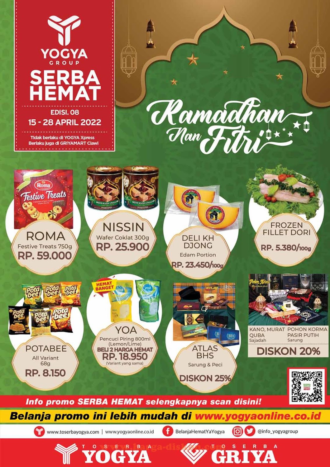 Katalog Promo Toserba Yogya Terbaru 15 - 28 April 2022