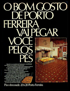 propaganda Cerâmica Porto Ferreira - 1976